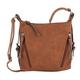 Umhängetasche TOM TAILOR "CAIA Cross bag M" Gr. B/H/T: 26 cm x 26 cm x 12 cm, braun (cognac) Damen Taschen Handtaschen