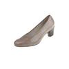 Pumps LEI BY TESSAMINO "Carmen", Damen, Gr. 39, beige (braun), Synthetik, elegant, Schuhe, mit Reptilien-Prägung