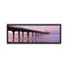 East Urban Home 'Manhattan Beach Pier, Manhattan Beach, California' Photographic Print on Canvas in Brown/Indigo | 72 W in | Wayfair