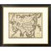 Global Gallery Map of Asia, 1839 by Samuel Augustus Mitchell Framed Graphic Art Metal | 27 H x 32 W x 1.5 D in | Wayfair DPF-295171-22-296