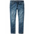 Mey & Edlich Herren Jeans Hose Slim Tapered Blau einfarbig