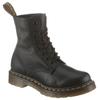 Schnürboots DR. MARTENS "1460 PASCAL 8 Eye Boot", Damen, Gr. 43, schwarz, Leder, unifarben, casual, Schuhe, Blockabsatz,Schnürschuh,Stiefelette mit Luftkammernsohle-schmale Form, Topseller