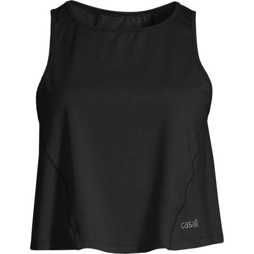 CASALL Damen Shirt A-line Short Tank, Größe 42 in Schwarz