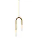 Visual Comfort Signature Rousseau Asymmetric LED Pendant Light - KW 5590AB-EC