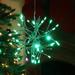 Alpine Corporation 10"H Indoor Christmas Snowflake Ornament with LED Lights