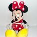 Disney Toys | Disney Parks Large 20” Minnie Mouse Classic Red Polka Dot Dress Plush Euc | Color: Red | Size: 20”