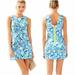 Lilly Pulitzer Dresses | Lilly Pulitzer Mila Shift Indigo Sunset | Color: Blue/Green | Size: 0