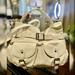 Burberry Bags | Beautiful Burberry Leather Crompton Shoulder Bag | Color: White | Size: 16” W By 12 L