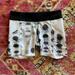 Lululemon Athletica Shorts | Lululemon Run Dart & Dash Printed Bike Shorts Size 8 | Color: Black/White | Size: 8