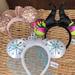 Disney Accessories | 2 Disney Mickey Ears | Color: Black/Blue | Size: Osg