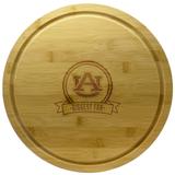 Auburn Tigers 13'' Personalized Rotating Bamboo Server