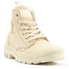 Winterboots PALLADIUM "PAMPA HI ZIP WL W", Damen, Gr. 39,5, beige (puder), Nubukleder, unifarben, sportlich, Schuhe, Winterschuhe, Schnürboots, Winterstiefel, Snowboots, gefüttert