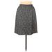 Gap Casual Skirt: Black Jacquard Bottoms - Women's Size Medium