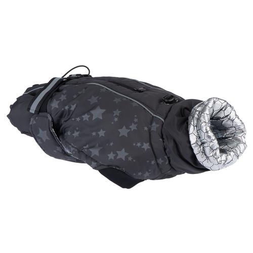Hundemantel Reflecting Stars ca. 55cm Rückenlänge Hund