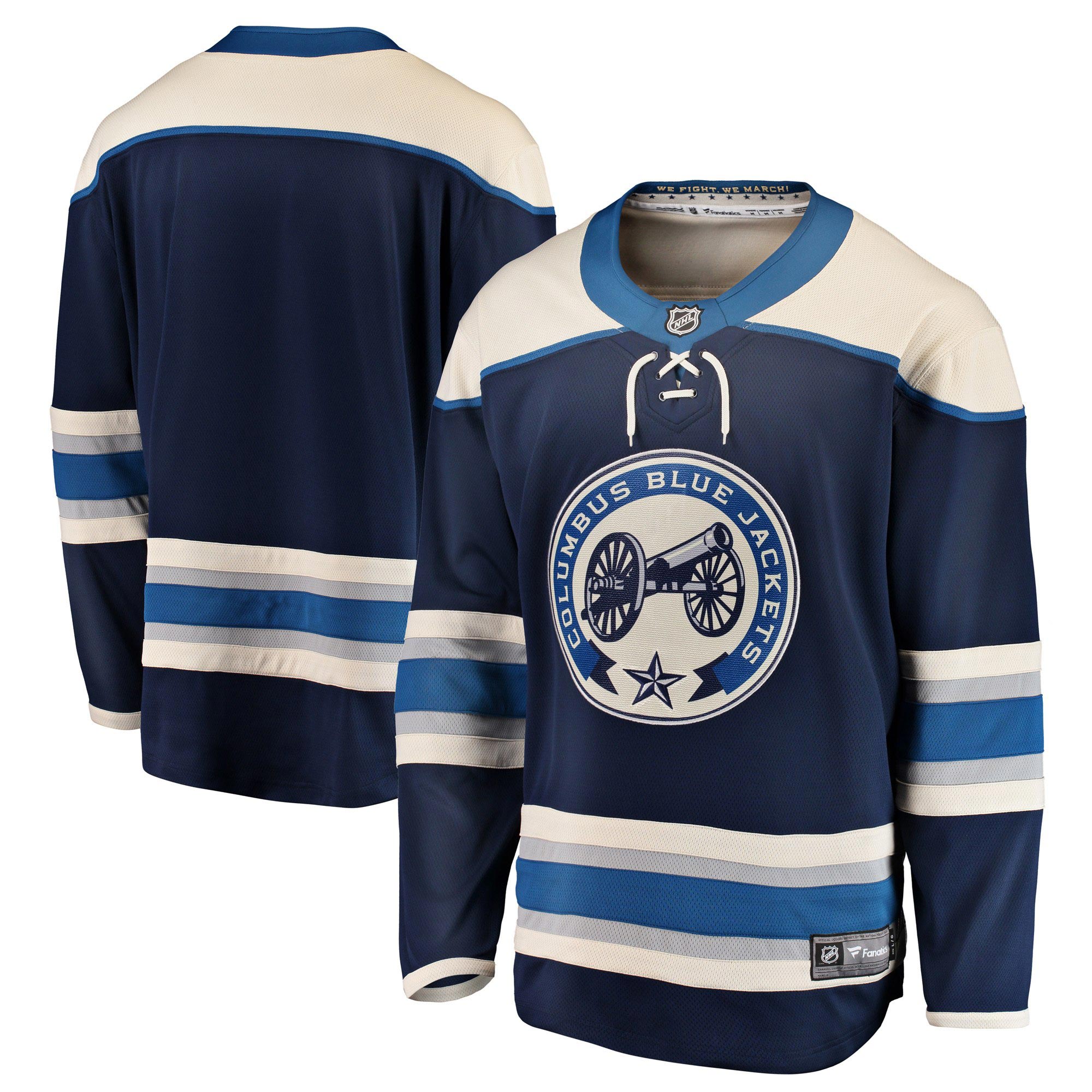 Columbus Blue Jackets Fanatics Branded Alternative Breakaway Jersey – Herren Image