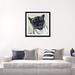 East Urban Home 'Funny Siamese Cat Marley' by Hippie Hound Studios Graphic Art Print on Wrapped Canvas Paper, in Black/Gray/Green | Wayfair