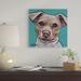 East Urban Home 'Brazilian Terrier I' by Hippie Hound Studios Graphic Art Print on Wrapped Canvas Canvas, in Blue/Green/Orange | Wayfair