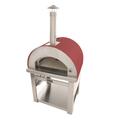 Kucht Outdoor Wood-Fi Pizza Oven Steel in Red | Wayfair VENICE-R