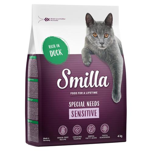 Smilla Adult Sensitive Getreidefrei Ente – 2 x 4 kg