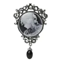 Broche de déesse Vintage bijoux victoriens élégants pendentif de Badge Cameo Antique mode cadeau