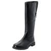 Weitschaftstiefel SHEEGO "Große Größen", Damen, Gr. 39, XXL-Schaft, schwarz, Obermaterial: 100% Leder, klassisch, Schuhe