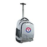 MOJO Gray Texas Rangers 19'' Personalized Premium Wheeled Backpack