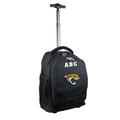 MOJO Black Jacksonville Jaguars 19'' Personalized Premium Wheeled Backpack