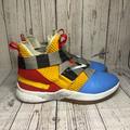 Nike Shoes | Nike Lebron Soldier 12 Flyease 'Arthur Basketball Shoes Mens Size 7.5 | Color: Blue/Yellow | Size: 7.5