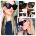 Gucci Accessories | New Luxury Gucci Sunglasses | Color: Black/Gold | Size: Os