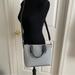 Kate Spade Bags | Kate Spade Crossbody Two Tone Bag Light And Dark Gray. | Color: Gray/Silver | Size: Os