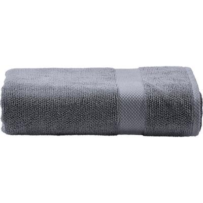 Badetuch DONE. "Deluxe", grau (anthrazit), B:100cm L:150cm, Zwirnfrottee, Obermaterial: 100% Baumwolle, Handtücher (Packung), 1-tlg., Uni Farben, Hotelqualität aus hochwertigem Zwirnfrottier Image