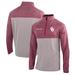 Men's Columbia Crimson Oklahoma Sooners Omni-Wick Rockin' It Quarter-Zip Pullover Jacket