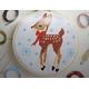 Deer Cross Stitch Kit, Make Your Own Christmas Decoration, Starter Kit, Gift for a Crafter, Reindeer Kit, DIY Craft Kit, UK Shop