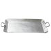 Dakota Fields Mccarver Serving Tray Stainless Steel in Gray | 1 H x 14 W x 18 D in | Wayfair 815F2952547D4280A5C21B2CA1B8BD1B