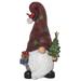 Transpac Resin 8.75 in. Multicolored Christmas Gnome Figurine