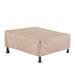 Modern Leisure® Chalet Patio Ottoman Cover, 48"L x 25"W x 18"H, Beige