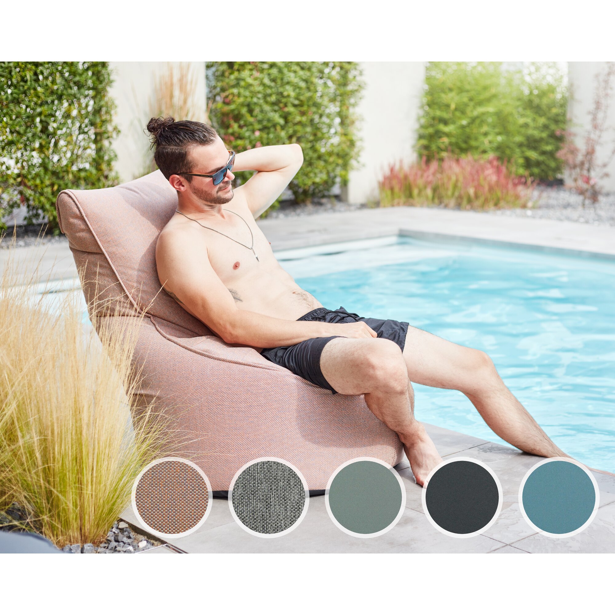 Sitting Bull »CHILL SEAT« Outdoor Sessel XL PG1 MIAMI 036 seagreen