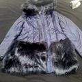 J. Crew Jackets & Coats | J Crew Warm Winter Coat Lightly Worn, Fur Still Intact. Great Condition. Size 10 | Color: Blue | Size: 10g