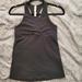 Lululemon Athletica Tops | Black Lululemon Yoga Tank | Color: Black | Size: 6