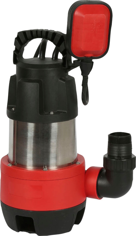 Schmutzwasserpumpe EINHELL "GC-DP 9040 N", rot (rot, schwarz, silberfarben), B:22,5cm H:45,5cm L:24cm, Pumpen Image