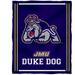 James Madison Dukes 36'' x 48'' Children's Mascot Plush Blanket