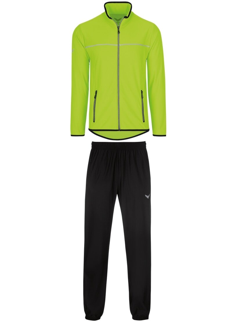 Sweater TRIGEMA "TRIGEMA Atmungsaktiver Sport- und Freizeitanzug", Damen, Gr. S, gelb (lemon), 92% Polyester, 8% Elastan, Sweatshirts Image