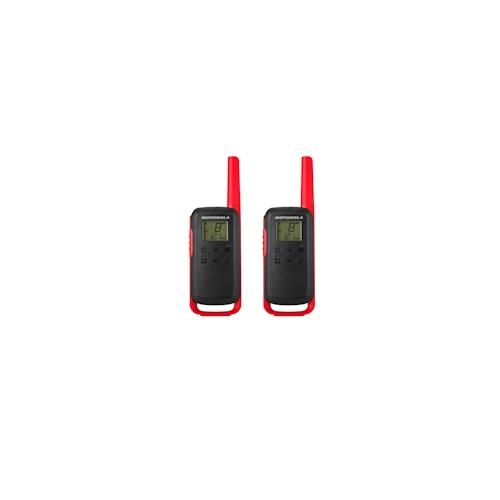 Motorola TALKABOUT T62 Funksprechgerät 16 Kanäle 12500 MHz Schwarz, Rot