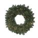 Kurt Adler Lighted PVC Wreath Traditional Faux in Green/White | 24 H x 24 W x 5 D in | Wayfair WRT72240LEDWW