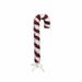 Kurt Adler Tinsel Candy Cane Unlit Display Plastic | 72 H x 5.5 W x 19 D in | Wayfair H0674