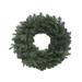 Kurt Adler Noble PVC Wreath Traditional Faux in Green | 24 H x 24 W x 5 D in | Wayfair WRT72240