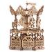 Wood Trick Carousel Wooden 3D Mechanical Model Kit Puzzle Wood in Brown | 8.6 H x 8.6 W x 11.8 D in | Wayfair WDTK042