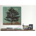 Winston Porter 'Evergreen' by Erin Clark Wall Art on Canvas in Blue/Green | 26 H x 26 W x 1.5 D in | Wayfair B472344E25F74D92B60C73E118870B79