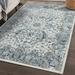 Gray 84 x 62.4 x 1 in Area Rug - Langley Street® Iser Oriental Floral Ivory 5X7 Area Rug Polypropylene | 84 H x 62.4 W x 1 D in | Wayfair