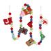 The Holiday Aisle® 6' Handmade Kitty Christmas Wool Felt Garland Wool/Felt | 4.3 H x 74 W x 1.2 D in | Wayfair 5A6461DE21C4453F9A14416BE3F0ED80